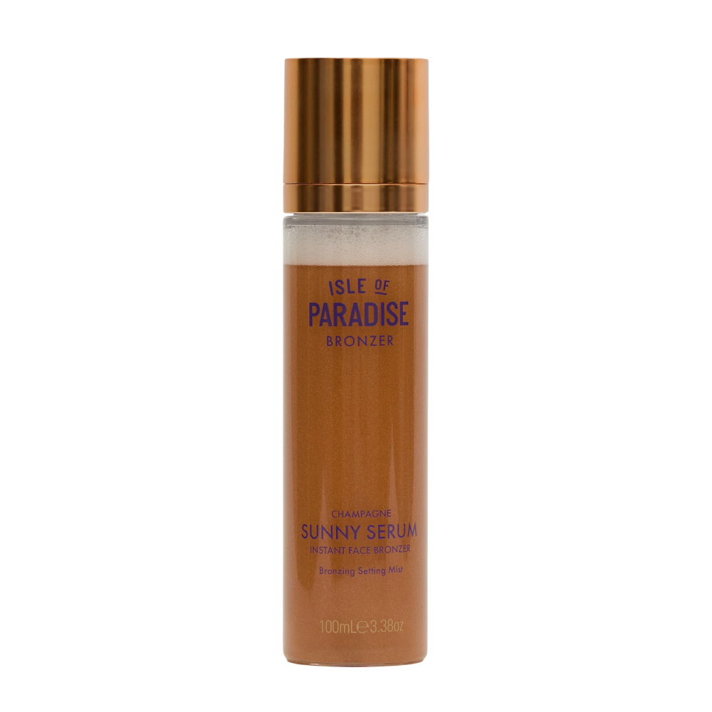 ISLE OF PARADISE SS Setting Spray Shade Champagne 100ml - Міст для обличчя з шимером у відтінку Light ISLE OF PARADISE SS Setting Spray Shade Champagne 100ml - Міст для обличчя з шимером у відтінку Light
